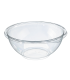 Round clear PET plastic salad bowl   H70mm 750ml