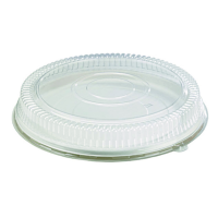 Couvercle rond PET transparent  72mm  H70mm