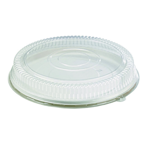 Round clear PET lid