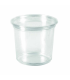 Pot Deli rond PLA transparent  H69mm 750ml