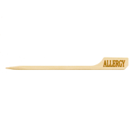 "Allergy" bamboo "Teppo Gushi" paddle skewer