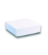 White cardboard pastry box  280x280mm H80mm