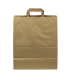 Kraft brown double-layer paper carrier bag with handles 320x170mm H380mm