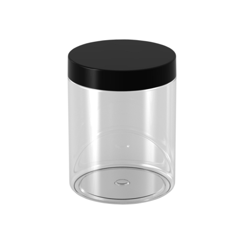 "DELI JAR" black PP lid