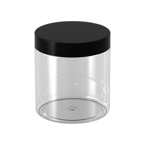 "DELI JAR" black PP lid