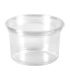 Pot Deli rond PET transparent  H104mm 750ml