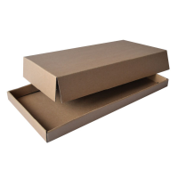 Kraft cardboard meal tray