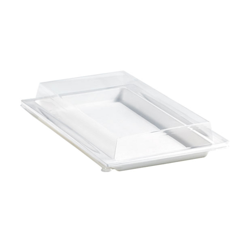 Clear PET lid "Atlas" tray