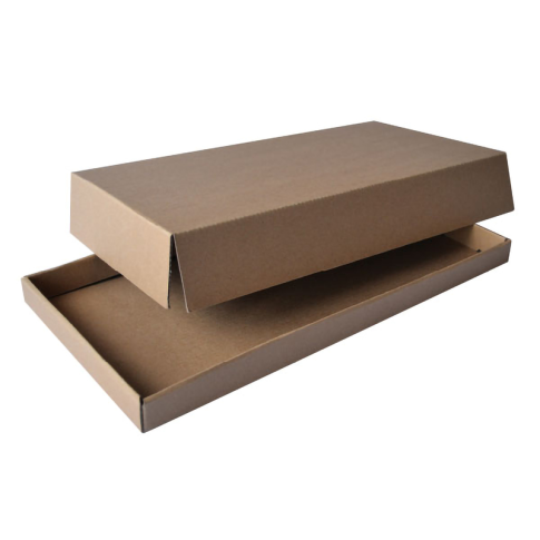 Couvercle pour plateau carton kraft