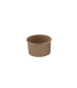 Kraft paper cup for hot and cold foods   H39mm 86ml