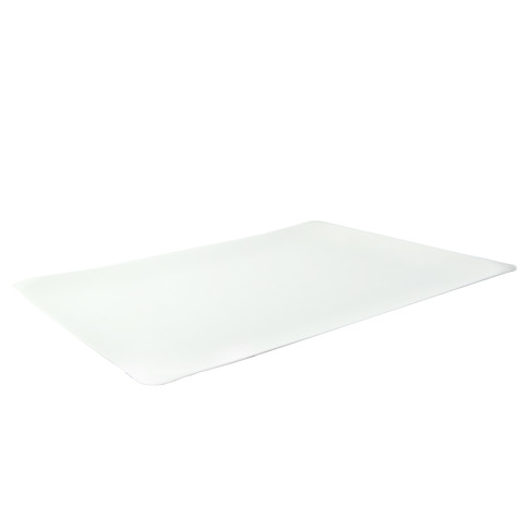 "BioNChic" white rectangular sugarcane fibre tray