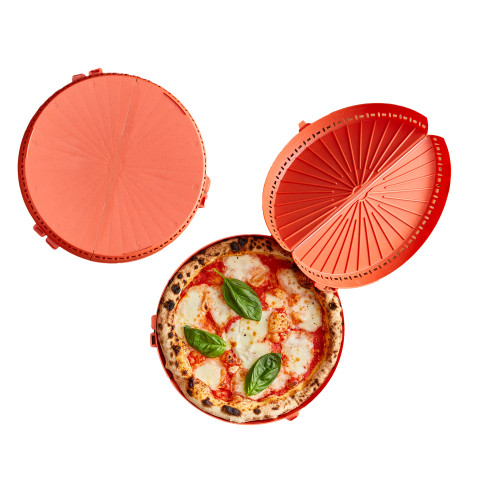 Reusable round pizza box  H28mm