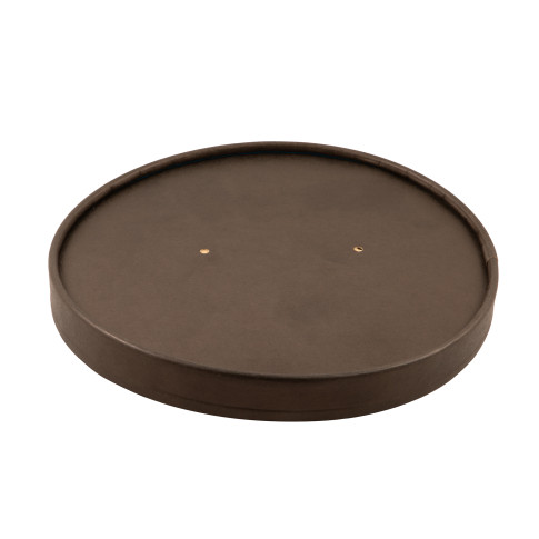 Black / kraft paper lid for "Buckaty"   H16mm