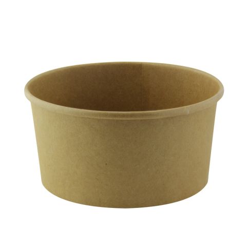 "Buckaty" multi-use kraft salad bowl without plastic   H75mm 900ml