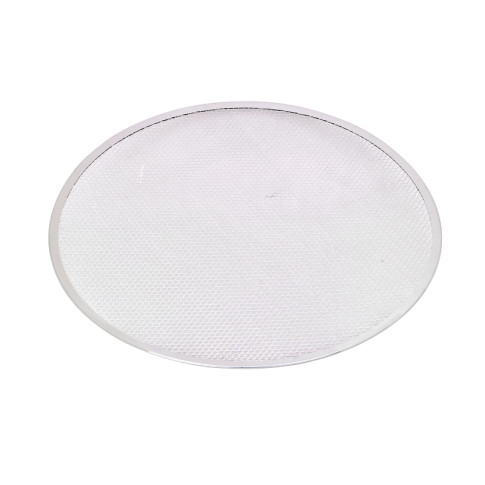 Round Aluminum  Seamless Rim Pizza Screen  H4mm