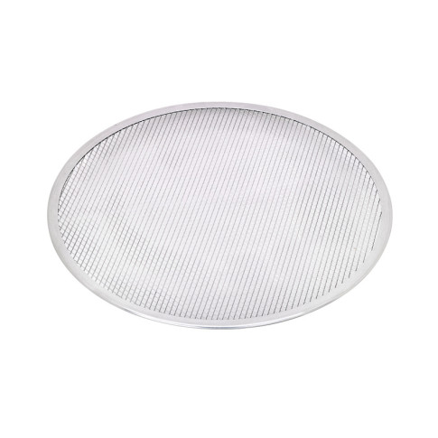 Round Aluminum  Seamless Rim Pizza Screen  H4mm