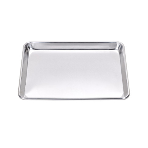 plateau de service en aluminium 330x254mm H25,4mm