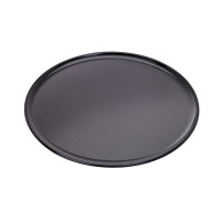 Black anodised Aluminum Pizza Tray  H8mm