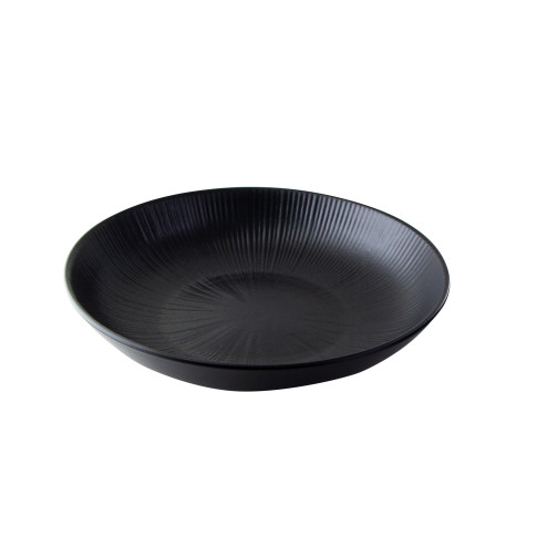 Black Phoenix re-usable black soup plate  H46mm 950ml