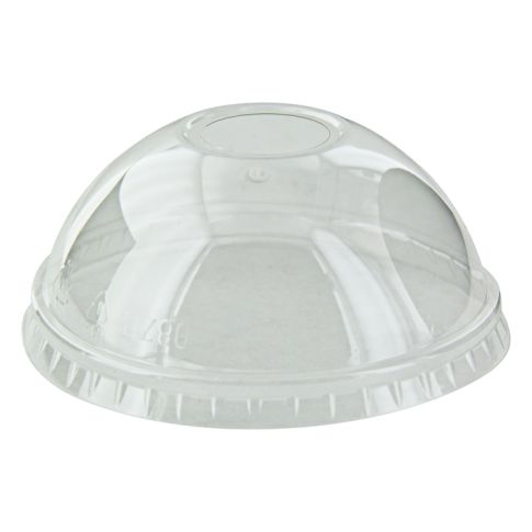 Clear PET plastic dome lidH38mm