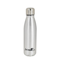 NOXBOTTLE Aluminium water bottle with PP metal cap  H245mm 500ml