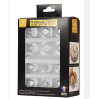 Set of 12 transparent copolyester sleeves 177x127mm H68mm