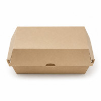 Kraft Kebab Box Size S 235x137mm H80mm