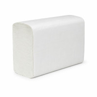 White cellulose and viscose hand towel 163x215mm