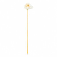 Bamboo pick with seashell  H105mm