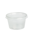 Clear round PP plastic portion cup   H43mm 110ml