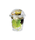 Clear PET plastic cup  H90mm 330ml