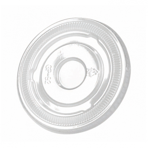 Clear PET plastic flat lid   H10mm