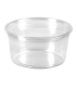 Pot Deli rond PET transparent  H79mm 525ml