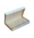 Boite plateau lunch carton blanc  320x420mm H60mm
