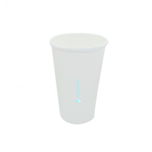 Gobelet blanc en carton   H108mm 350ml