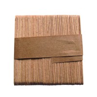 Bundled wooden coffee stirrers for vending machines 9x1mm H90mm