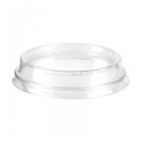 Clear PLA flat lid   H10mm