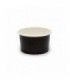 Black paper cup for hot and cold foods   H35mm 70ml