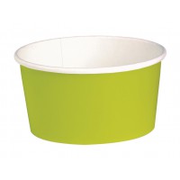 "Buckaty" round green cardboard salad bowl   H75mm 900ml