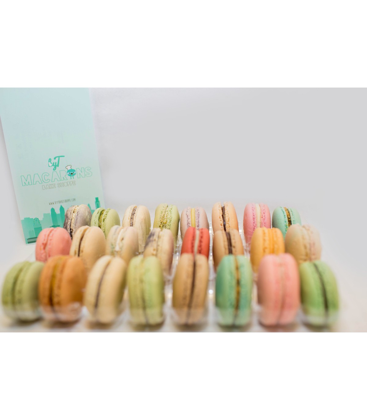 Clear PET rectangular case insert for 12 macarons (3x4) 152x138mm