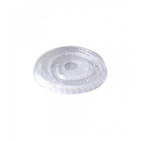 Clear PET plastic flat lid  H10mm