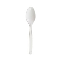 White PLA teaspoon
