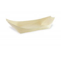 Wooden boat  220x105mm H30mm