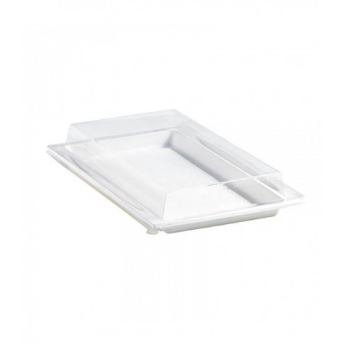 Clear PET lid "Atlas" tray  272x193mm H33mm