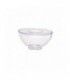 "Milou" mini transparent PS plastic bowl   H40mm 90ml