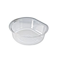 Pot à dessert  en plastique PLA transparent   110ml