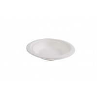 White round sugarcane fibre bowl  H35mm 400ml