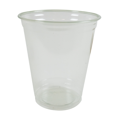 Clear PET "FINESSE" plastic cup   H110mm 375ml