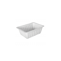 Transparent Food Tray 91x71mm H40mm