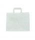 White paper carrier bag  320x200mm H250mm